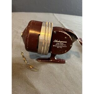 Vintage spin No 1796 WonderCast Model EK by SHAKESPEARE closed face right hand